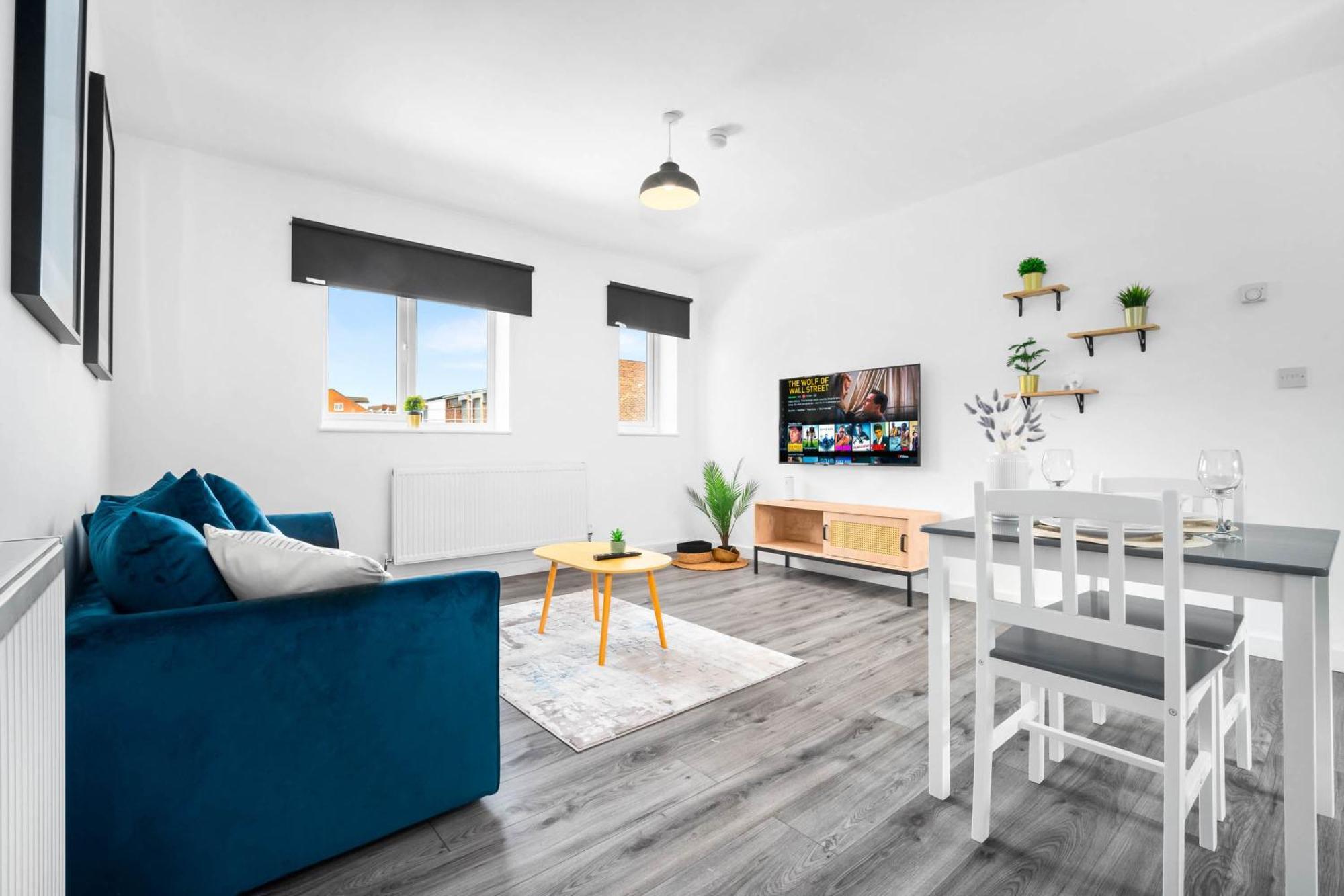 Apartment New Luxury - Cradley Heath - 2mh - Parking - Netflix - Rated *